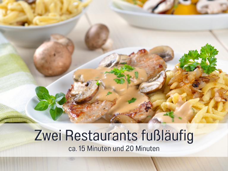 Restaurants fußläifog